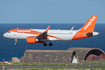 easyJet Airbus A320-251N (G-UJEA) at  Gran Canaria, Spain