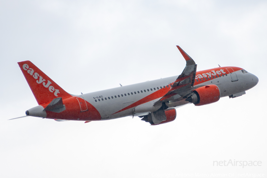 easyJet Airbus A320-251N (G-UJEC) | Photo 626149