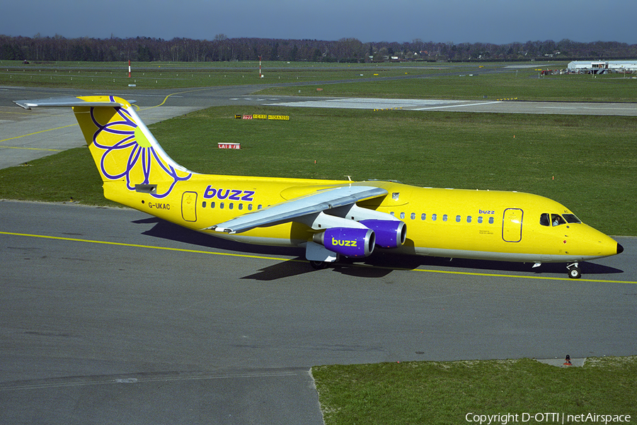 buzz BAe Systems BAe-146-300 (G-UKAC) | Photo 454752