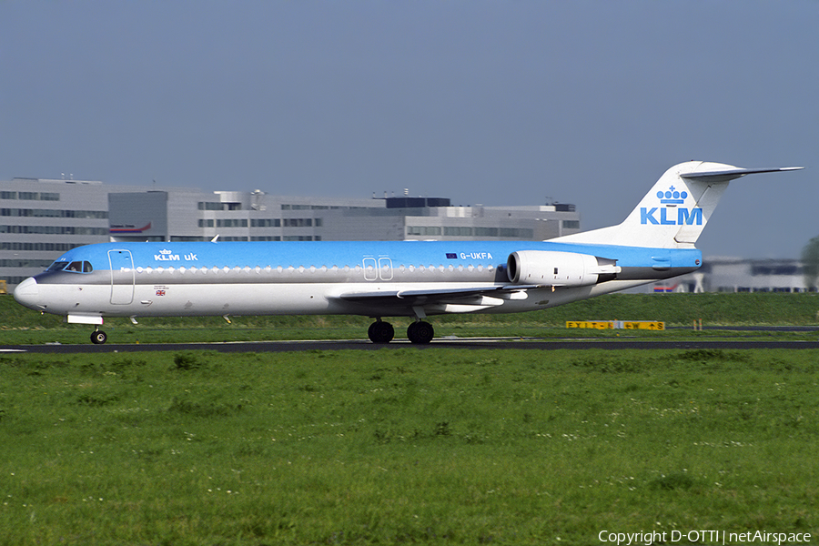 KLM uk Fokker 100 (G-UKFA) | Photo 468580