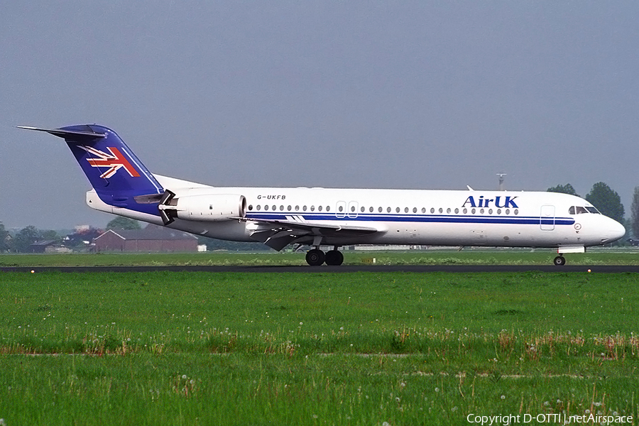 Air UK Fokker 100 (G-UKFB) | Photo 190727