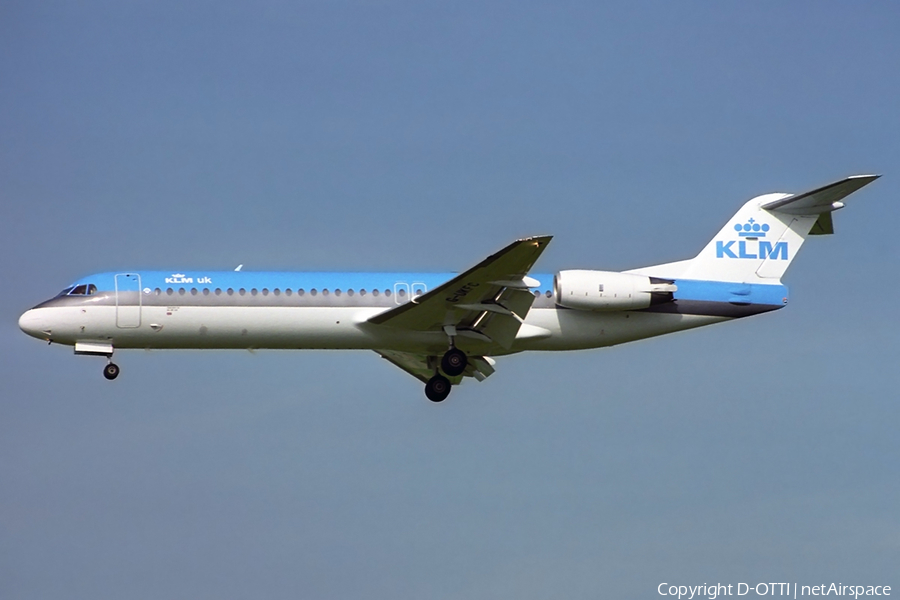 KLM uk Fokker 100 (G-UKFC) | Photo 318094