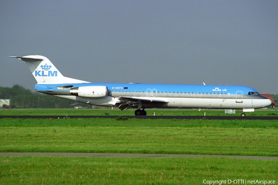 KLM uk Fokker 100 (G-UKFC) | Photo 321793