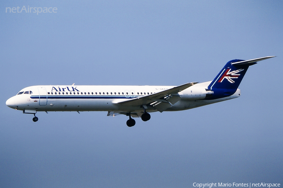 Air UK Fokker 100 (G-UKFD) | Photo 181259