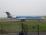 KLM Cityhopper Fokker 100 (G-UKFD) at  Manchester - International (Ringway), United Kingdom