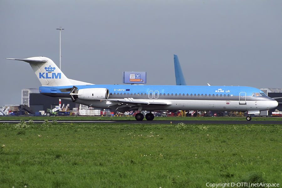 KLM uk Fokker 100 (G-UKFD) | Photo 467035