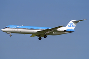 KLM uk Fokker 100 (G-UKFE) at  Amsterdam - Schiphol, Netherlands