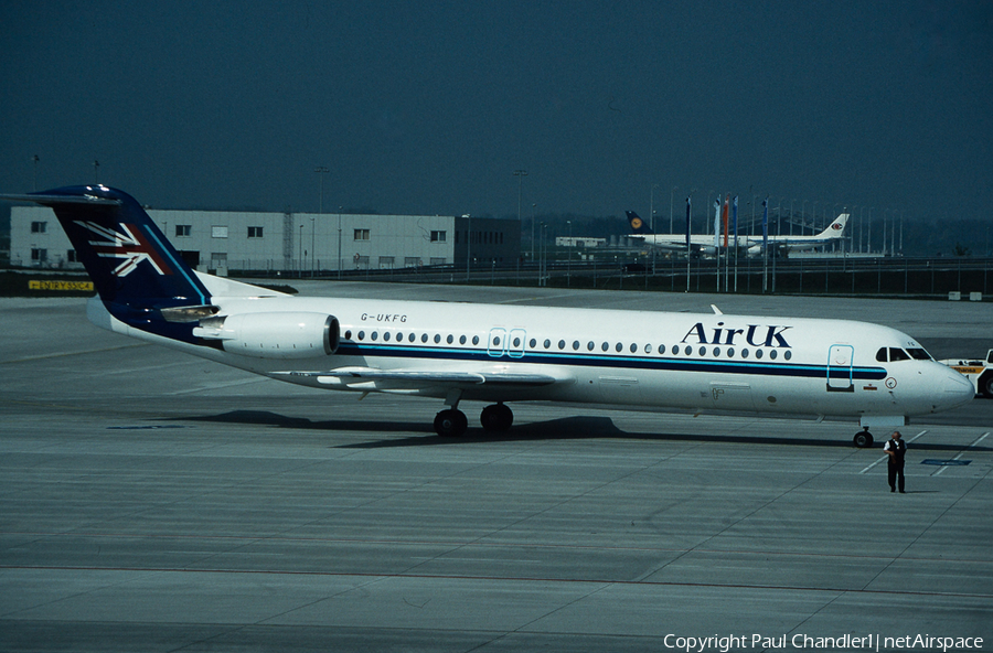 Air UK Fokker 100 (G-UKFG) | Photo 103171