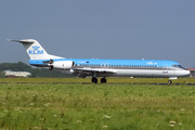 KLM uk Fokker 100 (G-UKFJ) at  Amsterdam - Schiphol, Netherlands