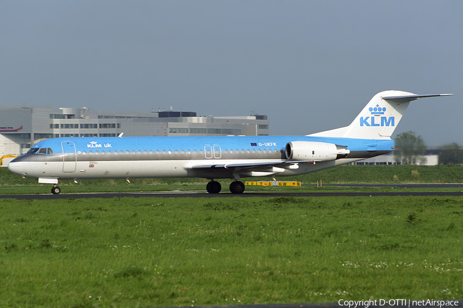 KLM uk Fokker 100 (G-UKFK) | Photo 468583