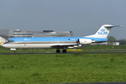 KLM uk Fokker 100 (G-UKFK) at  Amsterdam - Schiphol, Netherlands