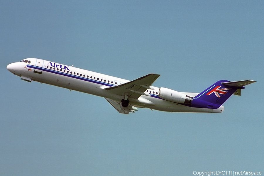 Air UK Fokker 100 (G-UKFL) | Photo 318443