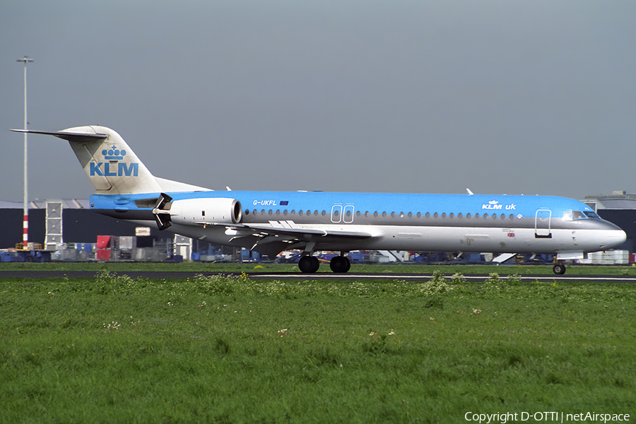 KLM uk Fokker 100 (G-UKFL) | Photo 467070