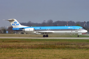 KLM uk Fokker 100 (G-UKFM) at  Frankfurt am Main, Germany