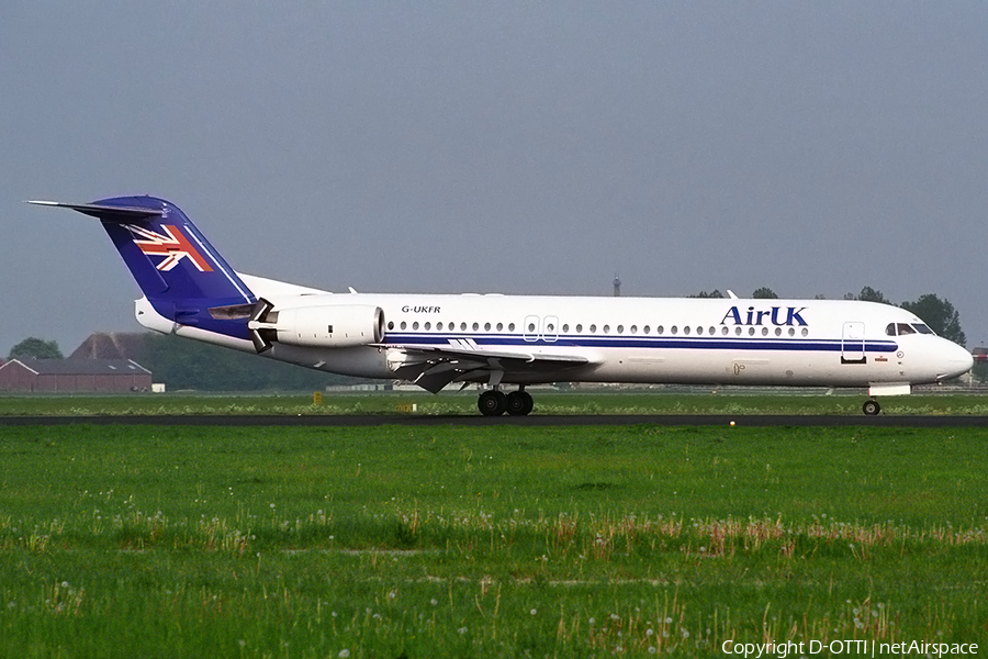 Air UK Fokker 100 (G-UKFR) | Photo 190732