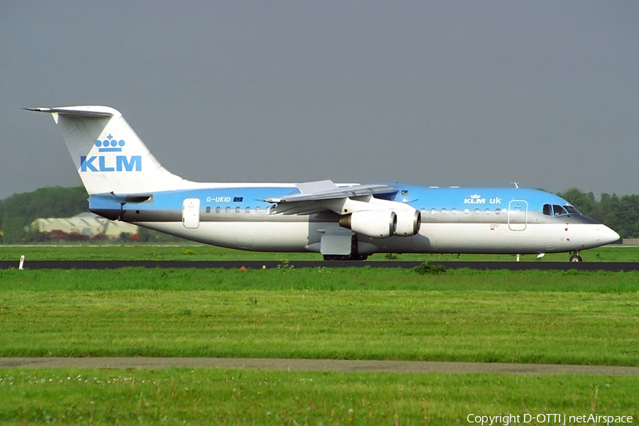 KLM uk BAe Systems BAe-146-300 (G-UKID) | Photo 321787