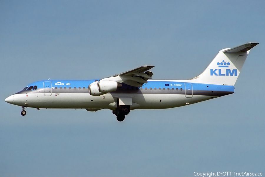 KLM uk BAe Systems BAe-146-300 (G-UKRC) | Photo 318099