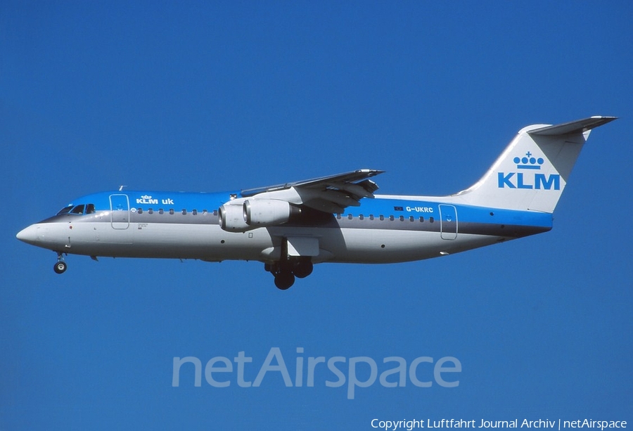 KLM uk BAe Systems BAe-146-300 (G-UKRC) | Photo 396888
