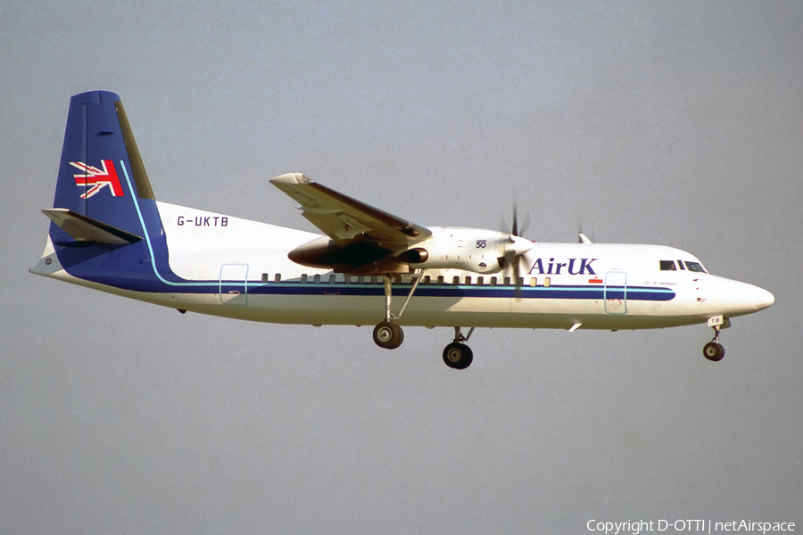 Air UK Fokker 50 (G-UKTB) | Photo 146404