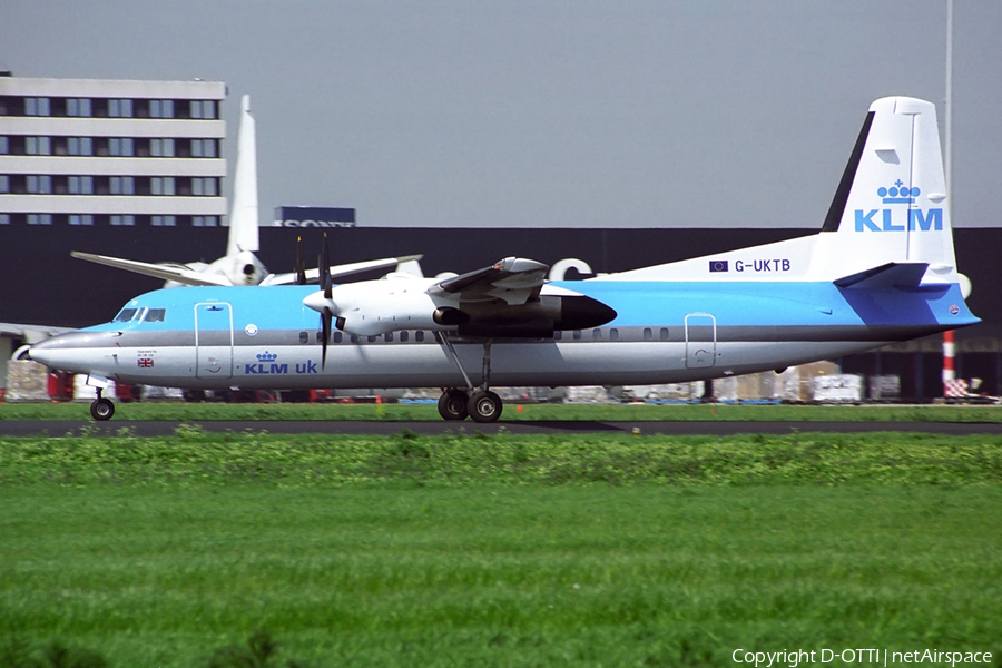 KLM uk Fokker 50 (G-UKTB) | Photo 318442