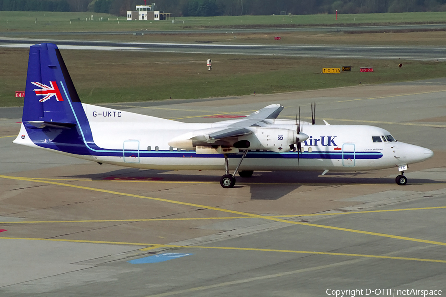 Air UK Fokker 50 (G-UKTC) | Photo 146399