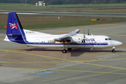 Air UK Fokker 50 (G-UKTC) at  Hamburg - Fuhlsbuettel (Helmut Schmidt), Germany