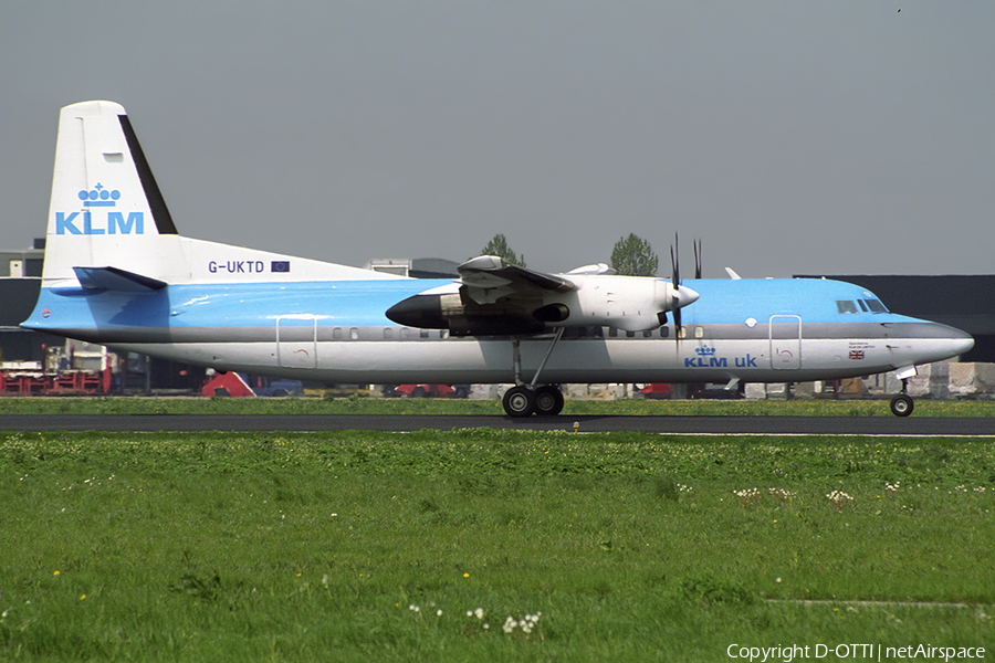 KLM uk Fokker 50 (G-UKTD) | Photo 467194