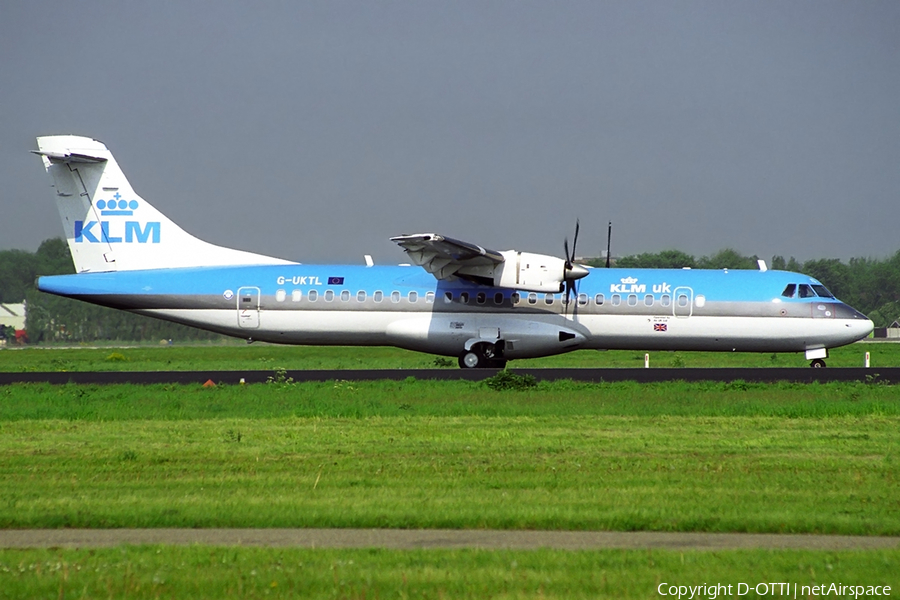 KLM uk ATR 72-202 (G-UKTL) | Photo 321781