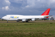 One Air Boeing 747-433(BDSF) (G-UNET) at  Bruges/Ostend - International, Belgium