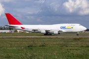 One Air Boeing 747-433(BDSF) (G-UNET) at  Bruges/Ostend - International, Belgium