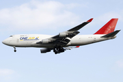 One Air Boeing 747-433(BDSF) (G-UNET) at  Singapore - Changi, Singapore