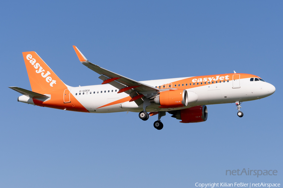 easyJet Airbus A320-251N (G-UZEG) | Photo 674463