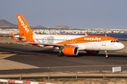 easyJet Airbus A320-251N (G-UZHA) at  Lanzarote - Arrecife, Spain