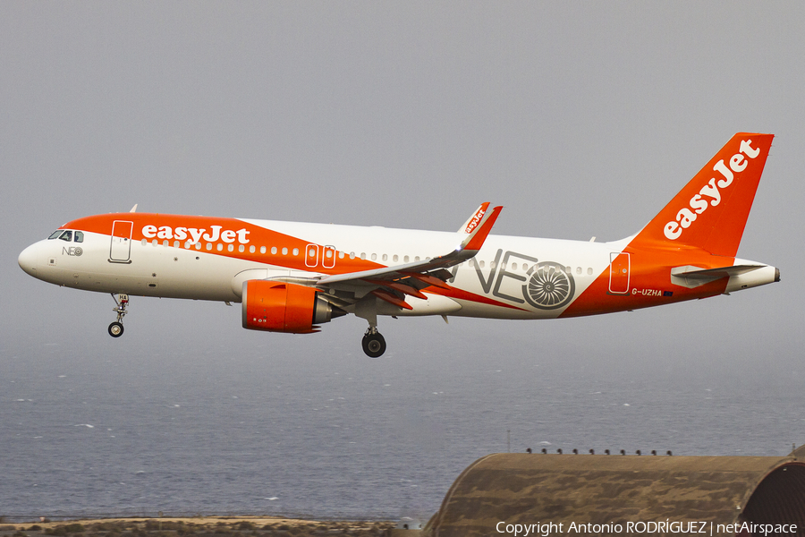 easyJet Airbus A320-251N (G-UZHA) | Photo 181761