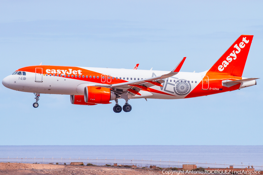 easyJet Airbus A320-251N (G-UZHA) | Photo 501997