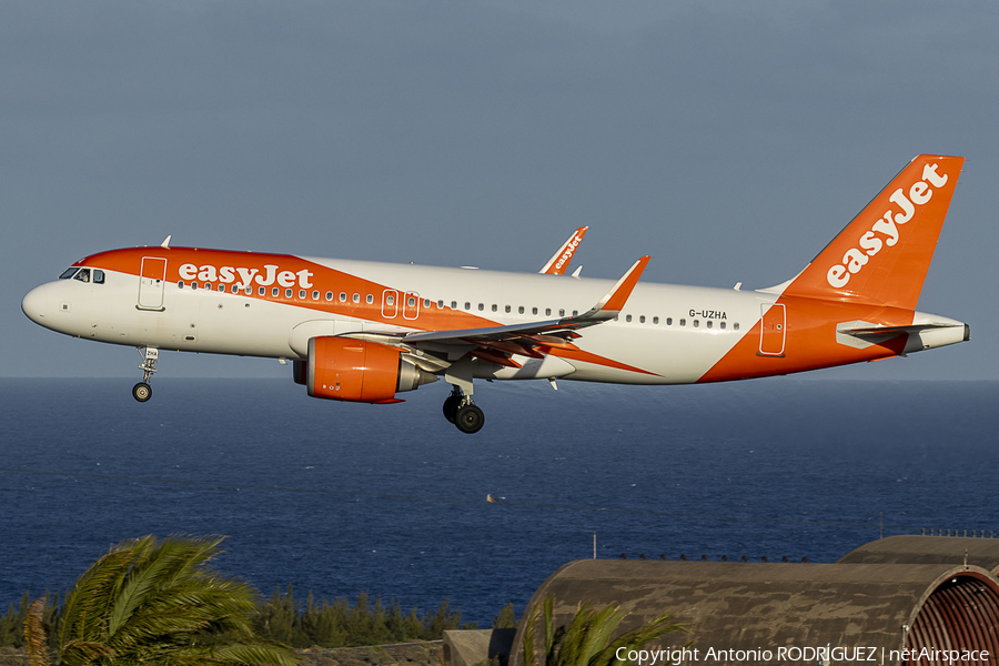 easyJet Airbus A320-251N (G-UZHA) | Photo 622571