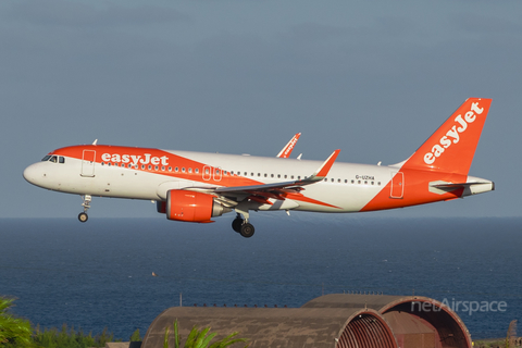 easyJet Airbus A320-251N (G-UZHA) at  Gran Canaria, Spain