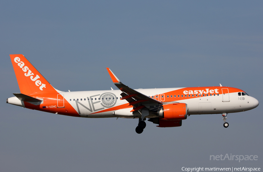 easyJet Airbus A320-251N (G-UZHC) | Photo 224638