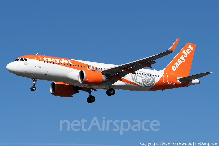 easyJet Airbus A320-251N (G-UZHC) | Photo 270804