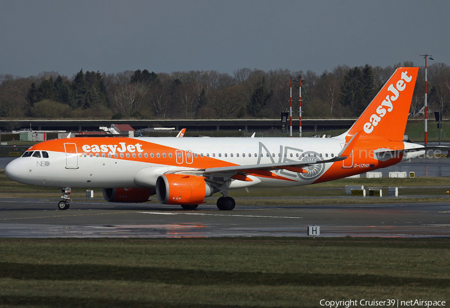 easyJet Airbus A320-251N (G-UZHD) | Photo 513792