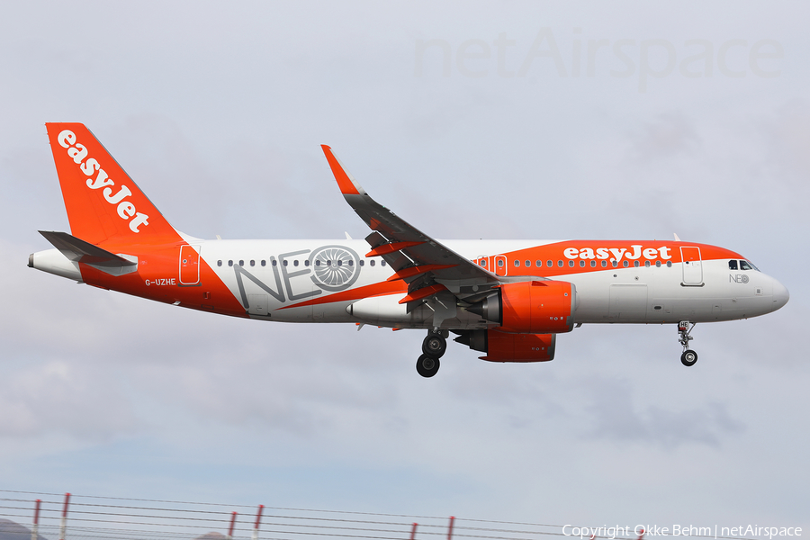 easyJet Airbus A320-251N (G-UZHE) | Photo 364139