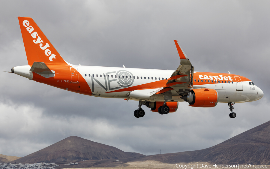 easyJet Airbus A320-251N (G-UZHE) | Photo 528294