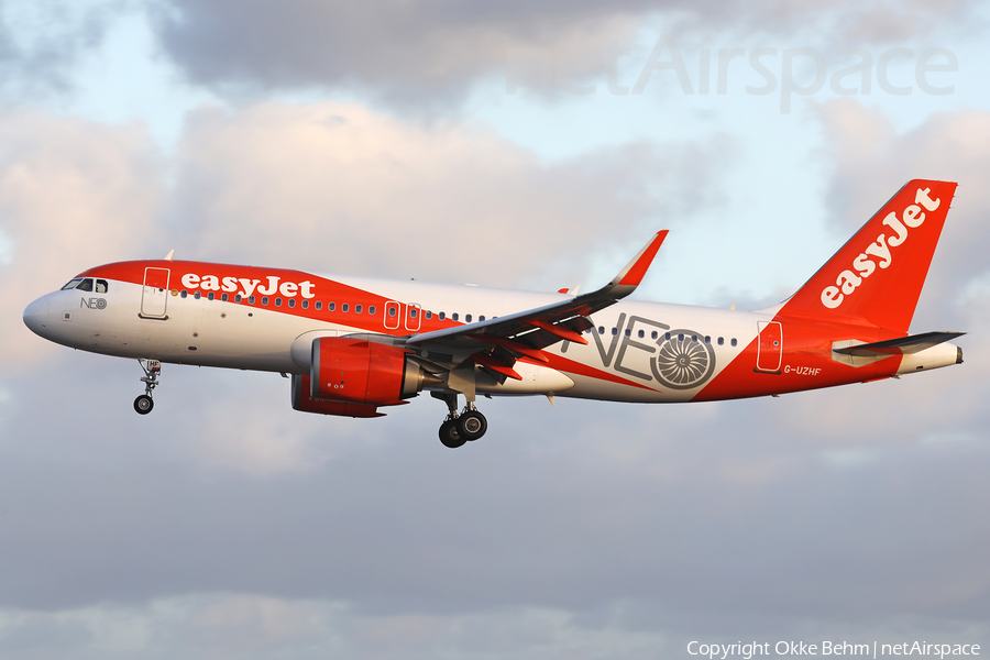 easyJet Airbus A320-251N (G-UZHF) | Photo 364141