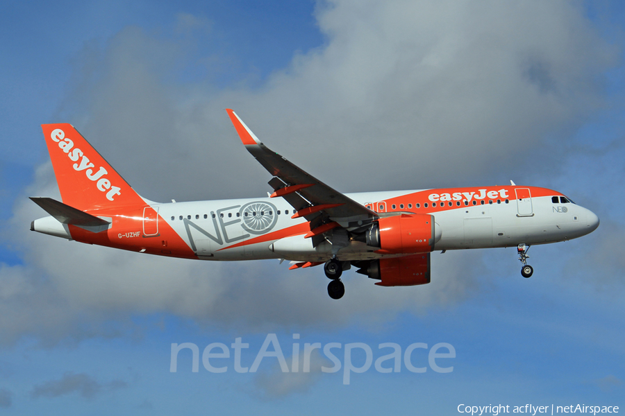 easyJet Airbus A320-251N (G-UZHF) | Photo 540329
