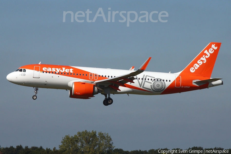 easyJet Airbus A320-251N (G-UZHF) | Photo 348660