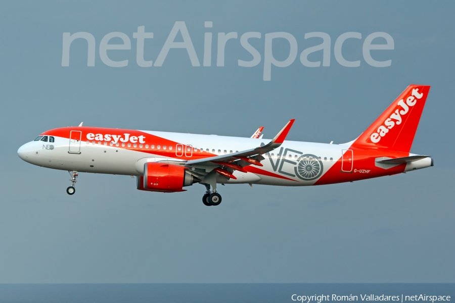 easyJet Airbus A320-251N (G-UZHF) | Photo 338680