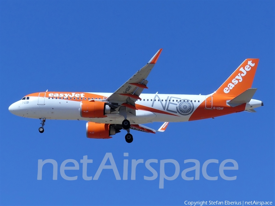 easyJet Airbus A320-251N (G-UZHF) | Photo 256060