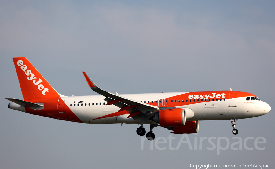 easyJet Airbus A320-251N (G-UZHI) | Photo 314405