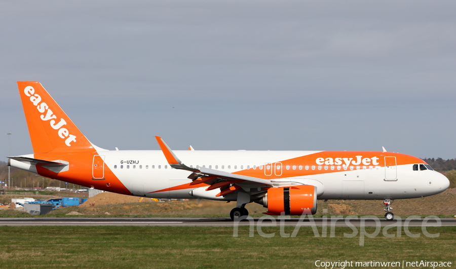 easyJet Airbus A320-251N (G-UZHJ) | Photo 306107