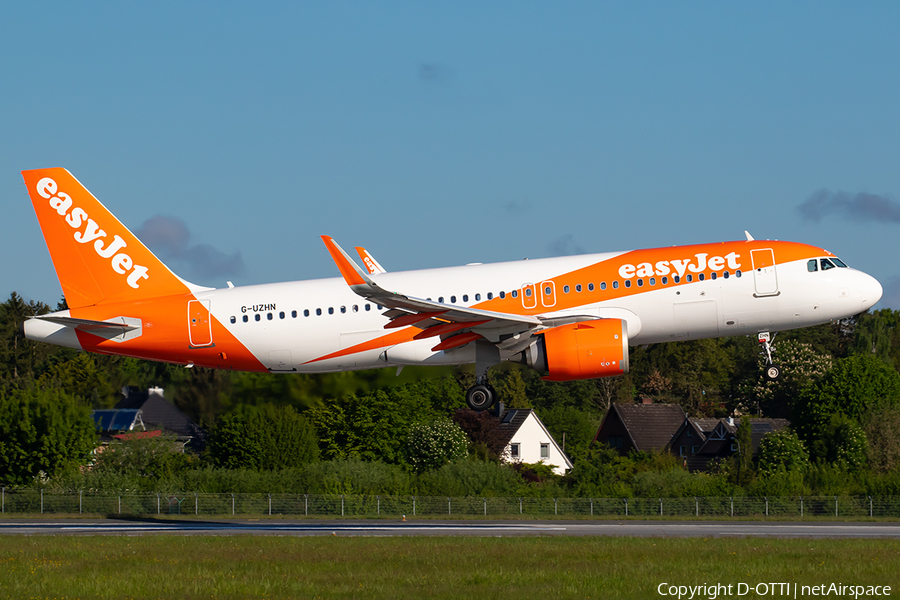 easyJet Airbus A320-251N (G-UZHN) | Photo 679118